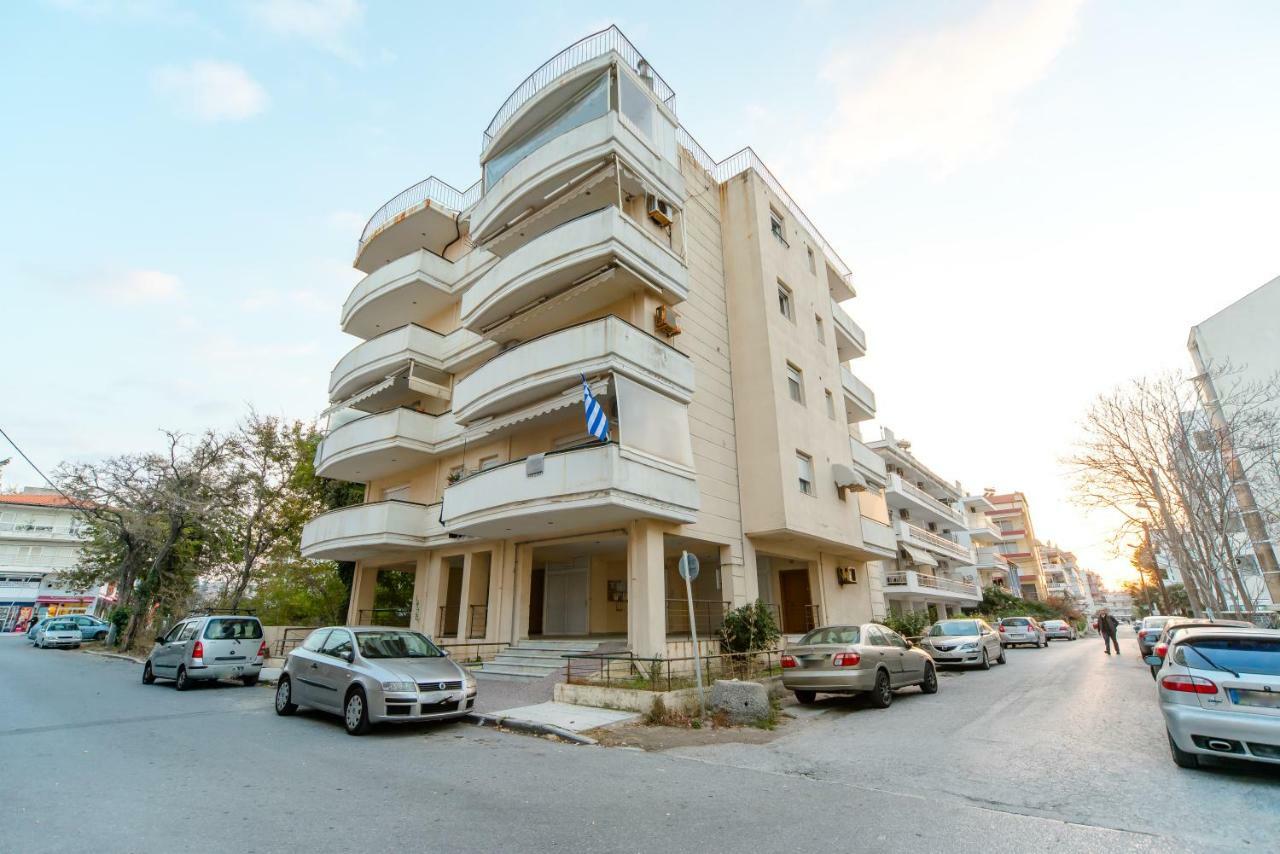 Ferienwohnung Aegean Studio By The Sea Peraía Exterior foto